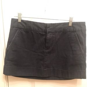 Gap Navy Khaki Mini Skirt